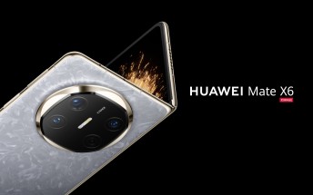 Huawei Mate X6 begins global rollout